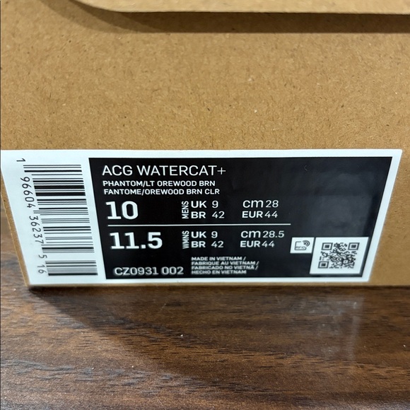 Nike ACG Watercat+ sandals sneakers Phantom 10M / 11.5W - Picture 4 of 4